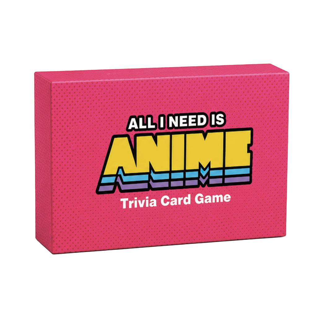 All I Need is ANIME Trivia Card Game